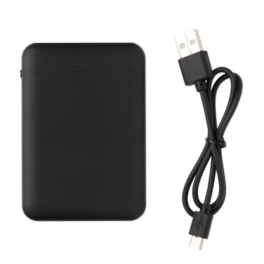 Logotrade promotional merchandise image of: Fiko 5W wireless charging portfolio A4 with powerbank