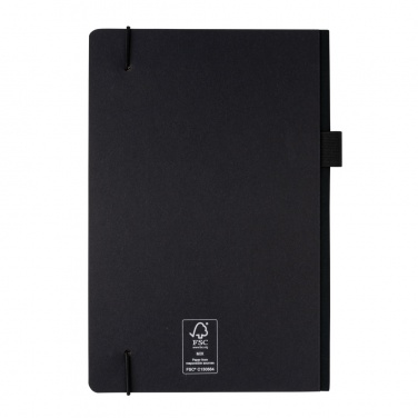 Logotrade corporate gifts photo of: A5 deluxe kraft hardcover notebook