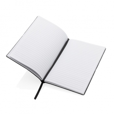 Logotrade promotional item picture of: GRS certified recycled felt A5 softcover notebook