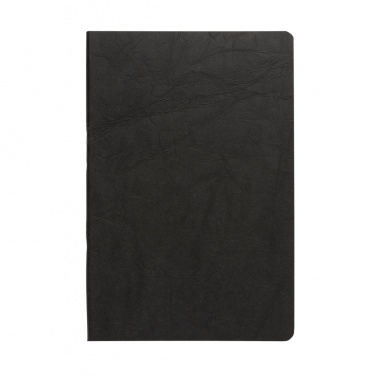 Logo trade promotional gift photo of: Salton A5 GRS certified recycled paper notebook