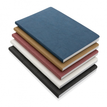 Logotrade advertising product picture of: Salton A5 GRS certified recycled paper notebook