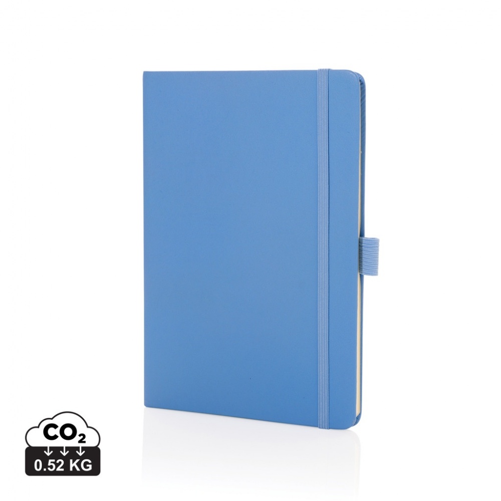 Logo trade business gift photo of: Sam A5 RCS certified bonded leather classic notebook