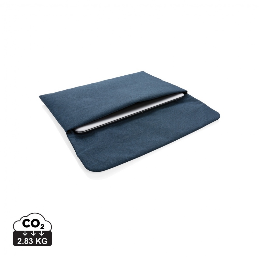 Logo trade promotional merchandise picture of: Magnetic closing 15.6" Laptop sleeve PVC free
