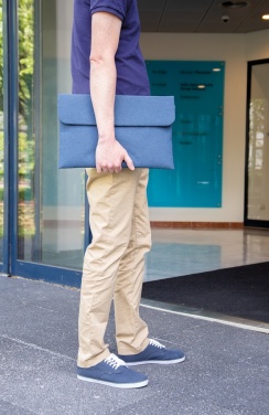 Logo trade advertising products image of: Magnetic closing 15.6" Laptop sleeve PVC free