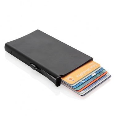 Logo trade promotional items image of: Standard aluminium RFID cardholder