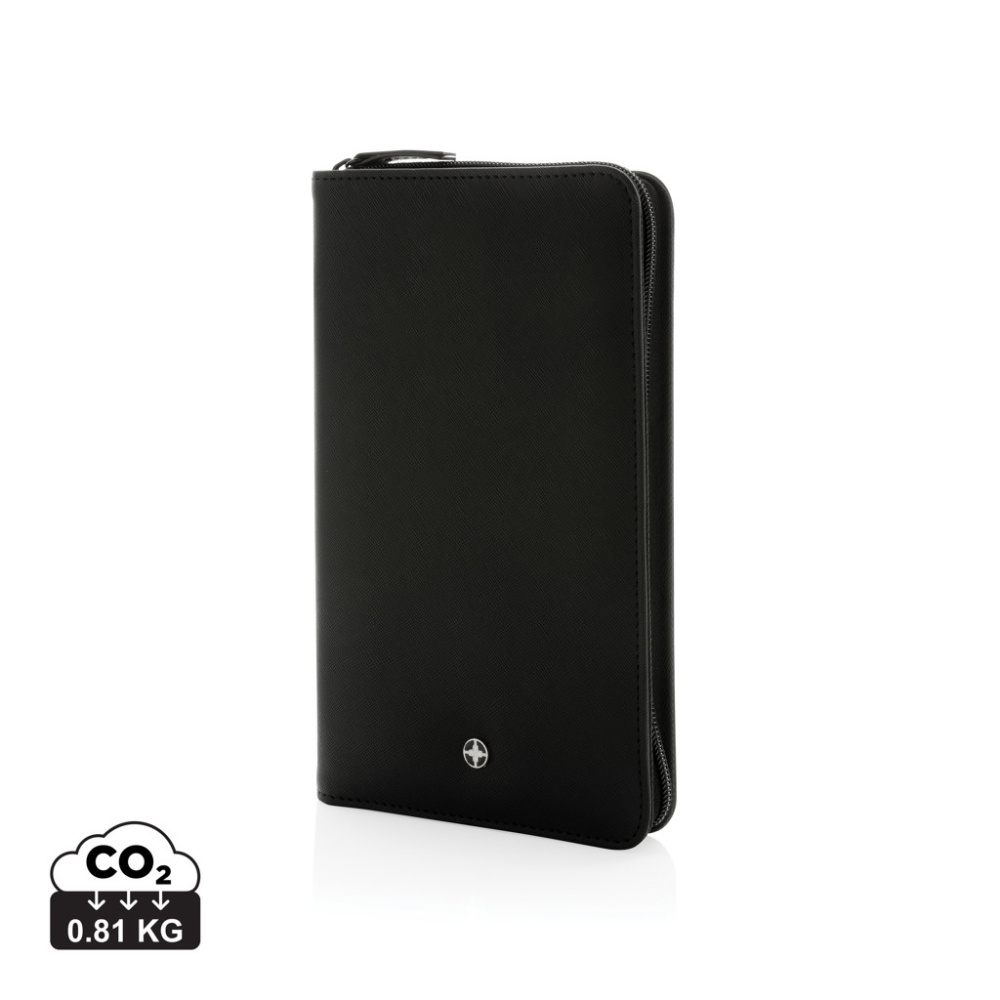 Logo trade promotional giveaways picture of: Swiss Peak Heritage RCS rPU RFID travel wallet