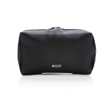 Logo trade promotional gifts picture of: Swiss Peak AWARE™ tech pouch PVC free