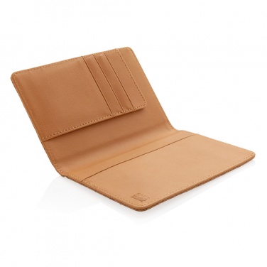 Logotrade promotional item picture of: Cork secure RFID passport cover