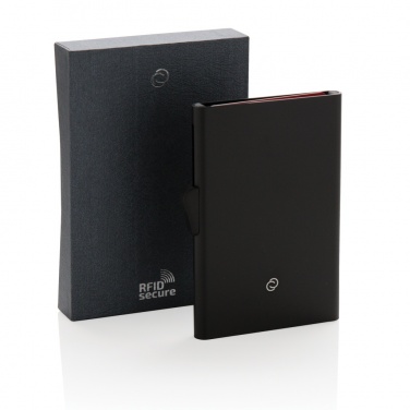 Logo trade corporate gifts picture of: C-Secure aluminium RFID card holder