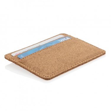 Logo trade advertising product photo of: Cork secure RFID slim wallet