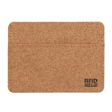 Logotrade promotional gifts photo of: Cork secure RFID slim wallet