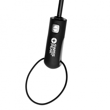 Logo trade corporate gifts image of: Swiss Peak Aware™ Tornado 27” pocket storm umbrella