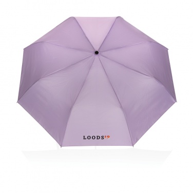 Logo trade advertising product photo of: 21" Impact AWARE™ 190T mini auto open umbrella