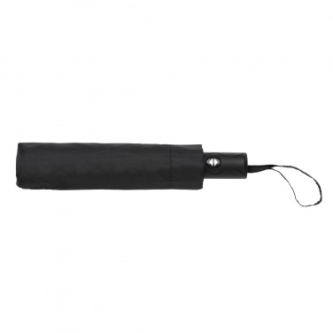 Logo trade promotional gifts image of: 21" Impact AWARE™ RPET 190T auto open/close umbrella