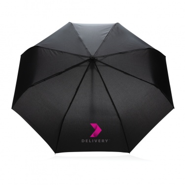 Logo trade promotional gifts picture of: 21" Impact AWARE™ RPET 190T auto open/close umbrella
