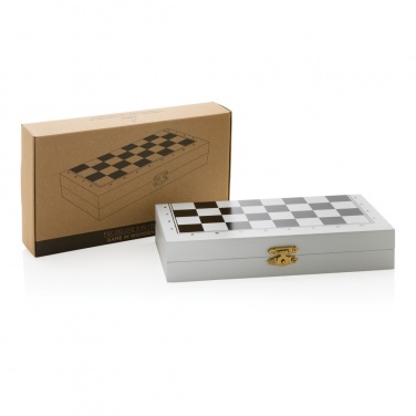Logo trade promotional merchandise image of: Deluxe 3-in-1 boardgame in box