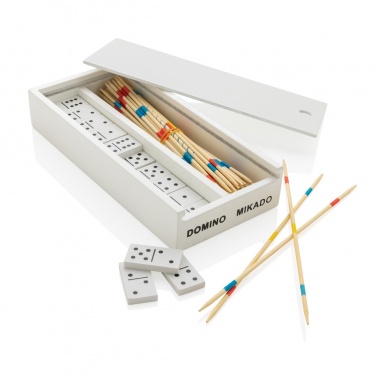 Logotrade promotional giveaways photo of: Deluxe mikado/domino in wooden box