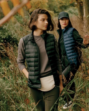 Logotrade promotional gift picture of: Iqoniq Meru women recycled polyester bodywarmer