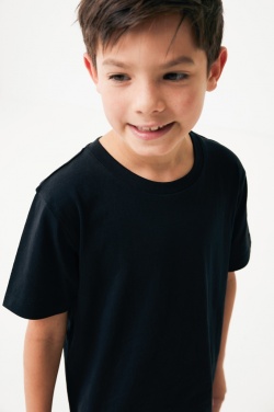 Logo trade promotional products image of: Iqoniq Koli kids lightweight recycled cotton t-shirt