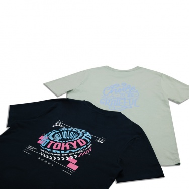 Logo trade corporate gifts image of: Iqoniq Bryce recycled cotton t-shirt