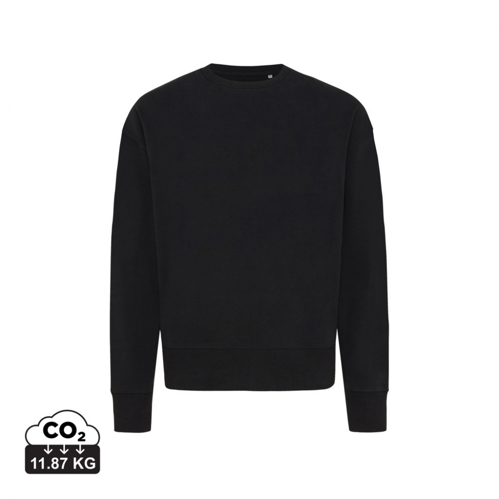 Logotrade promotional products photo of: Iqoniq Kruger relaxed recycled cotton crew neck