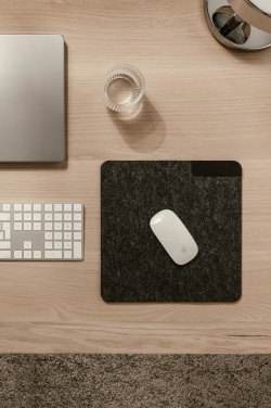 Logo trade promotional gifts image of: VINGA Albon GRS recycled felt mouse pad