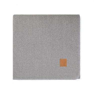 Logotrade promotional giveaway image of: VINGA Moulton GRS RPET blanket
