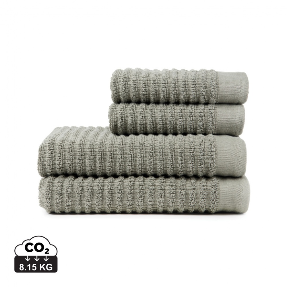Logo trade promotional merchandise image of: VINGA Landro towel, 4 pcs set