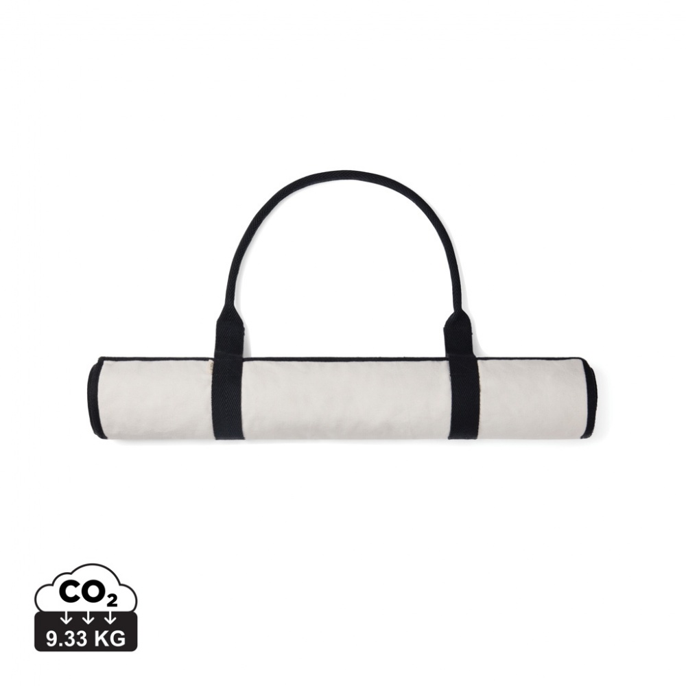 Logo trade promotional items picture of: VINGA Volonne AWARE™ recycled canvas beach mat
