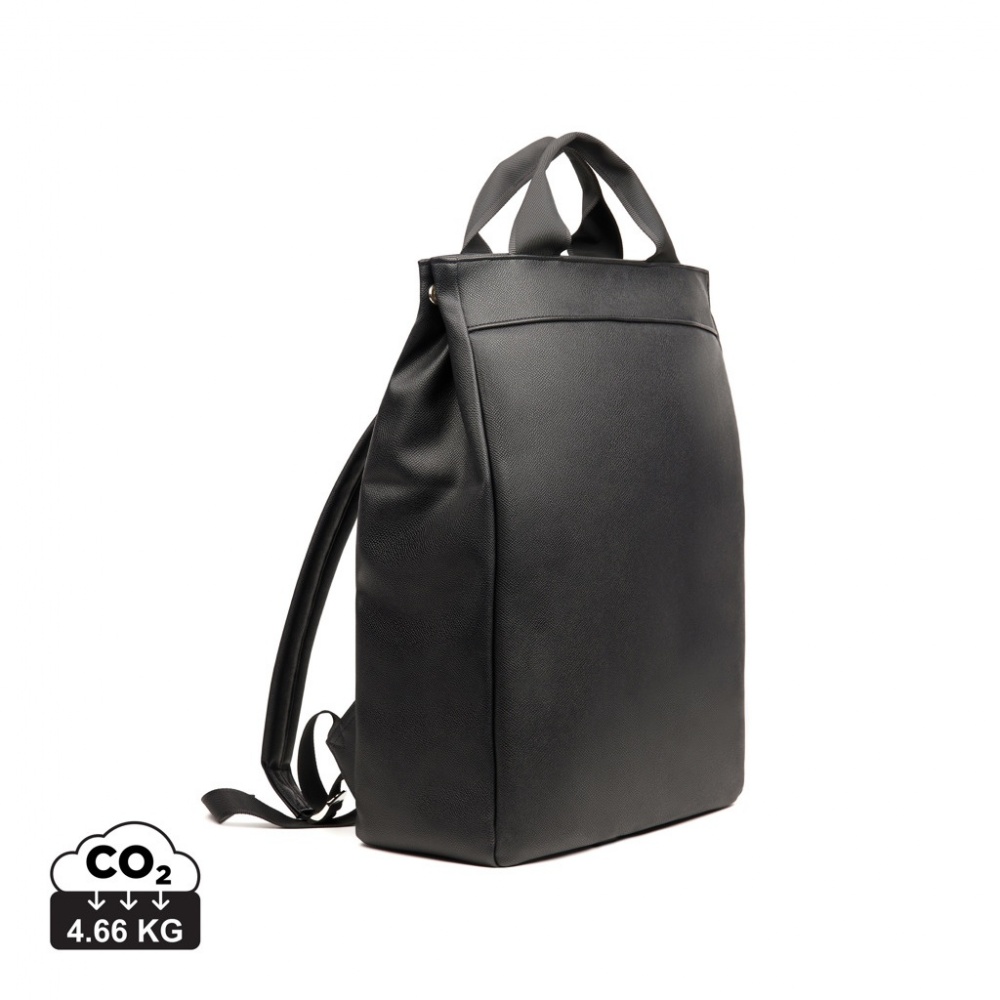 Logotrade promotional items photo of: VINGA Bermond RCS recycled PU backpack