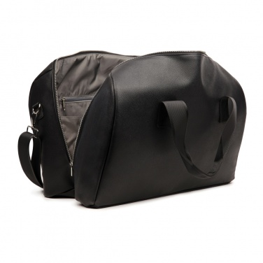 Logo trade corporate gifts image of: VINGA Bermond RCS recycled PU weekend bag