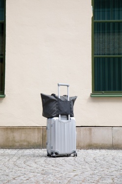 Logo trade promotional merchandise image of: VINGA Livorno GRS recycled polyester weekend bag
