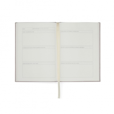 Logo trade promotional products image of: VINGA Mind GRS recycled paper journal