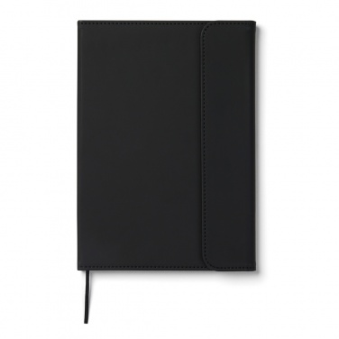Logo trade promotional merchandise image of: VINGA Baltimore GRS certified paper & PU notebook