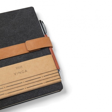 Logotrade business gifts photo of: VINGA Bosler RCS recycled paper notebook