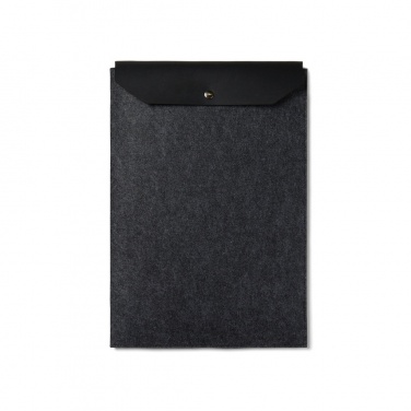 Logo trade promotional gifts picture of: VINGA Albon GRS recycled felt 17" laptop sleeve