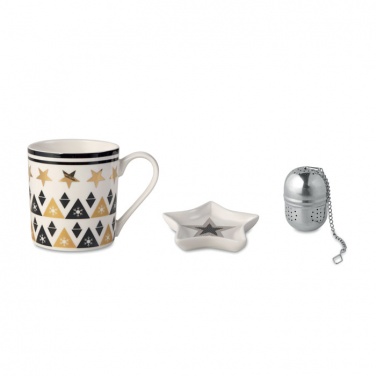 Logotrade promotional item image of: Mug mini plate filter in box