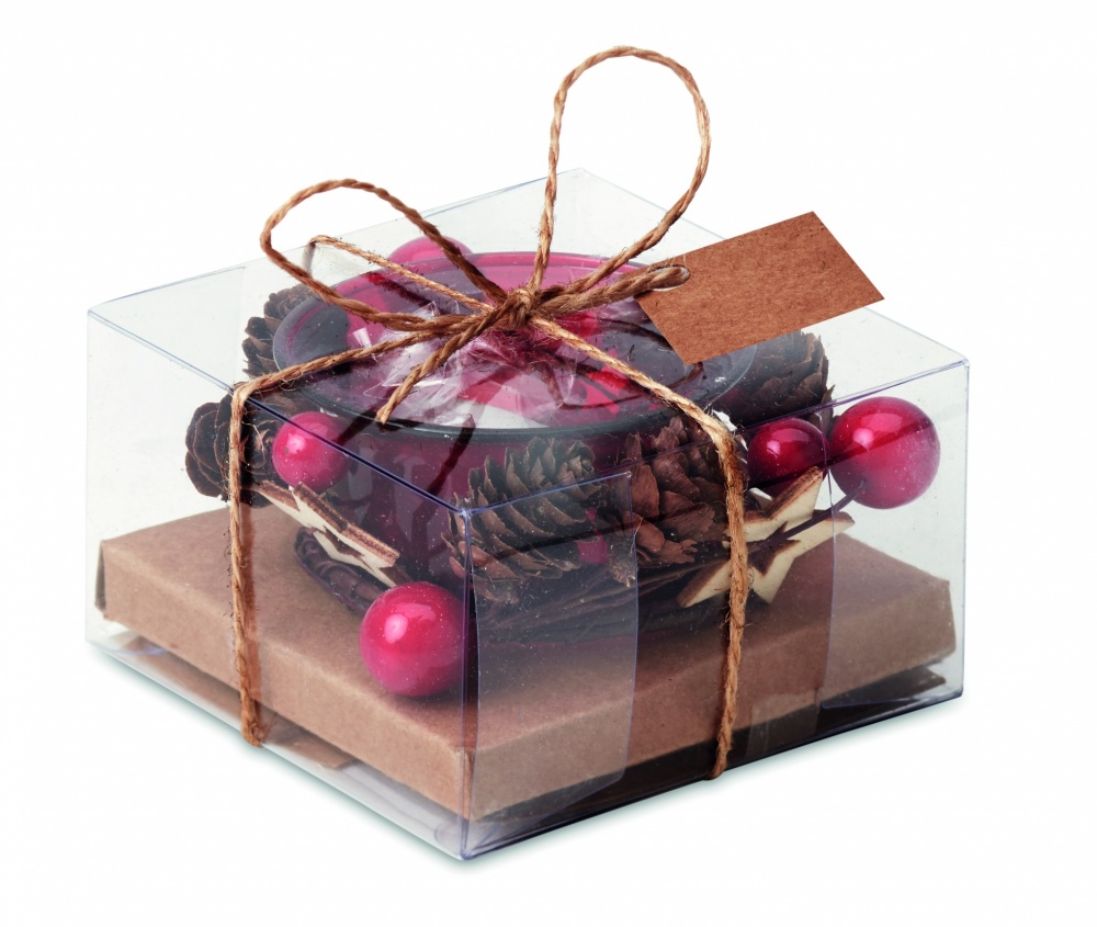 Logotrade business gifts photo of: Christmas candle holder