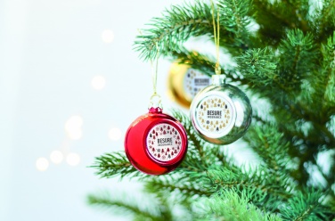 Logotrade promotional giveaway picture of: Christmas ball for sublimation