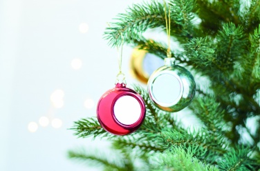 Logotrade promotional products photo of: Christmas ball for sublimation