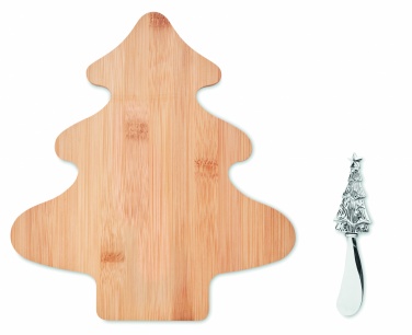 Logo trade promotional giveaway photo of: Cheese board set in bamboo Essen