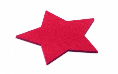 Logo trade advertising products image of: RPET 4 felt coaster set