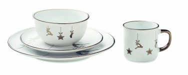 Logotrade promotional gift image of: 4 piece ceramic place setting