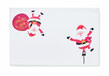 Logo trade promotional giveaways image of: Set of 2 Christmas glasses