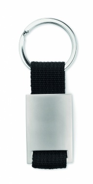 Logotrade promotional giveaways photo of: Metal rectangular key ring Espoo