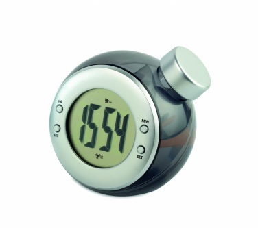Logo trade advertising product photo of: Water powered LCD desk clock