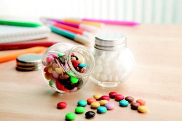 Logotrade promotional item image of: Chocolates in glass holder