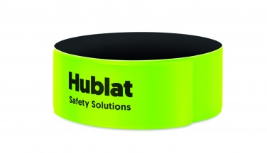 Logo trade promotional giveaways image of: Reflective arm strap