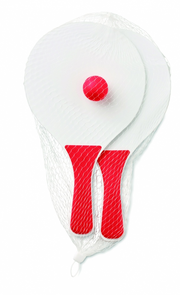 Logotrade promotional giveaway image of: Small Beach tennis set