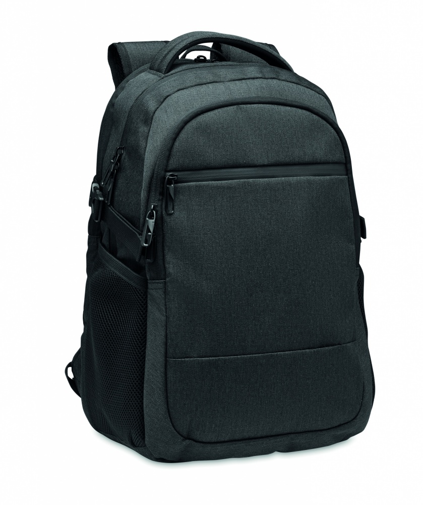 Logo trade promotional products image of: 600D RPET laptop backpack